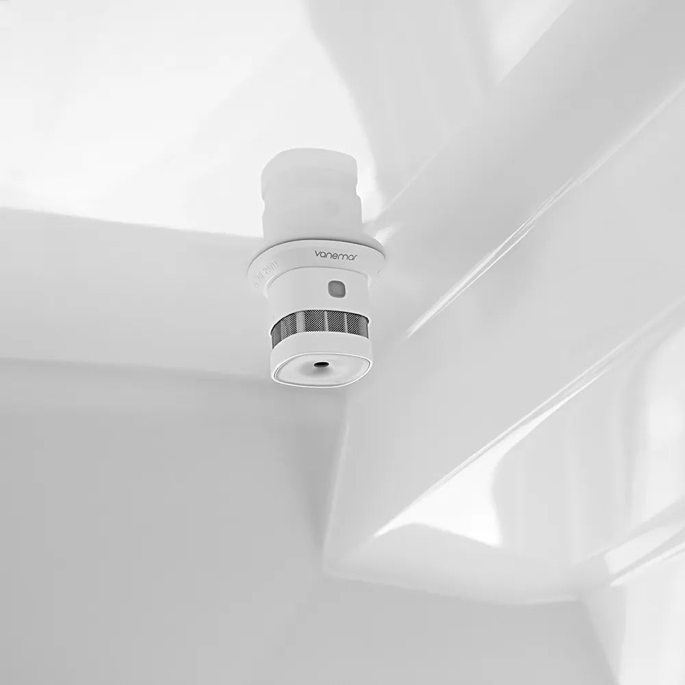 smoke sensor view on the boat