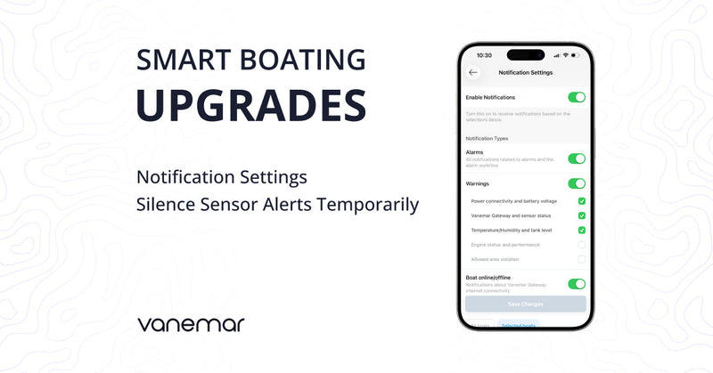 More Flexible Notification Management with Vanemar App