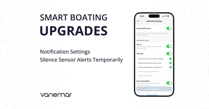 More Flexible Notification Management with Vanemar App