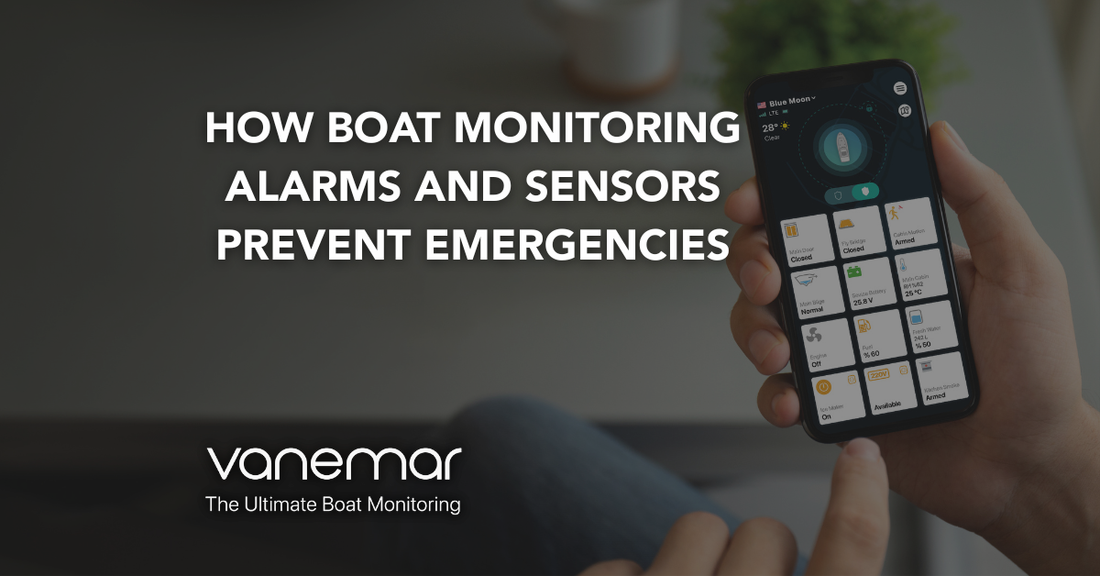 Boat Sensor Screen Tekne İzleme Alarmları ve Sensörleri Acil Durumları Nasıl Önler?