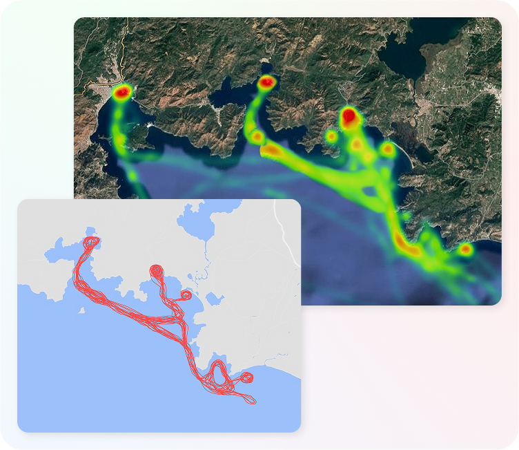 Vanemar Fleet activity heat map
