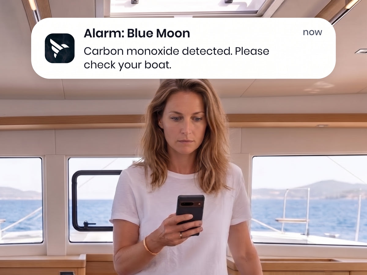 Vanemar-compatible smoke detector on board
