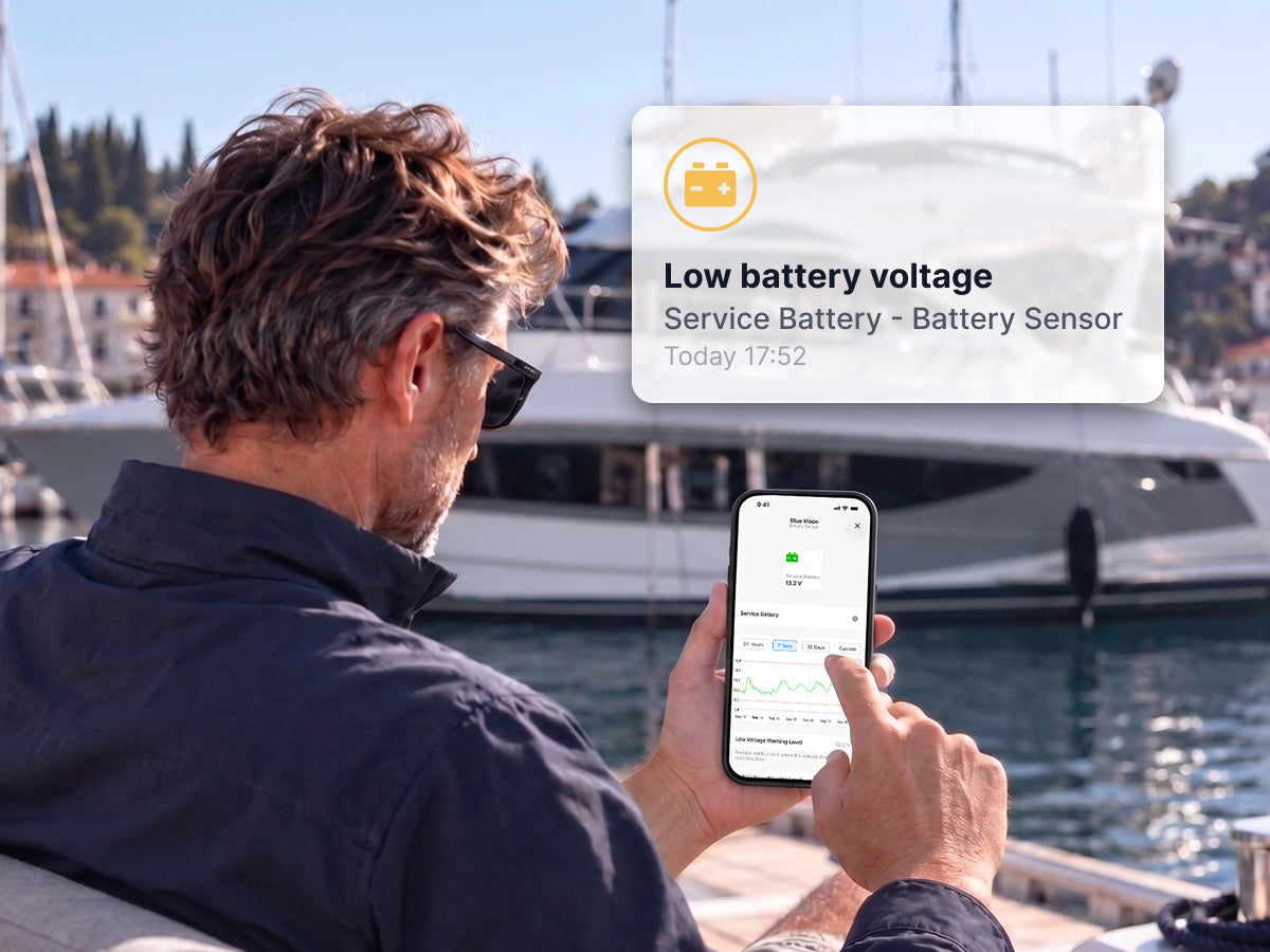 Vanemar battery voltage sensor