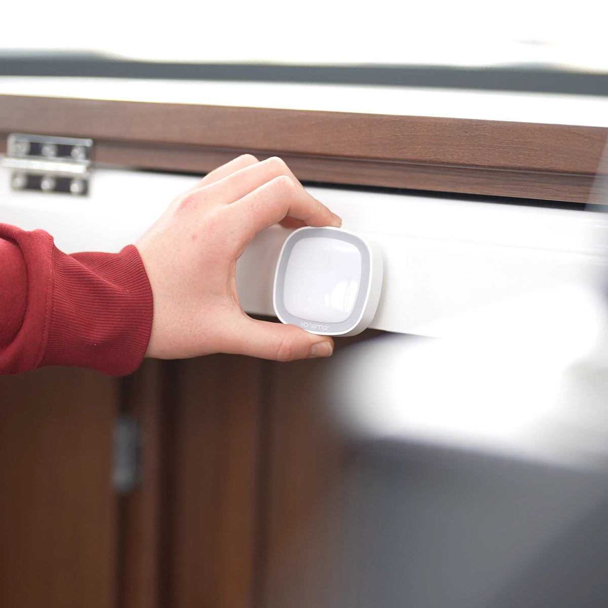 Installing Vanemar Wireless Motion Sensor on Boat